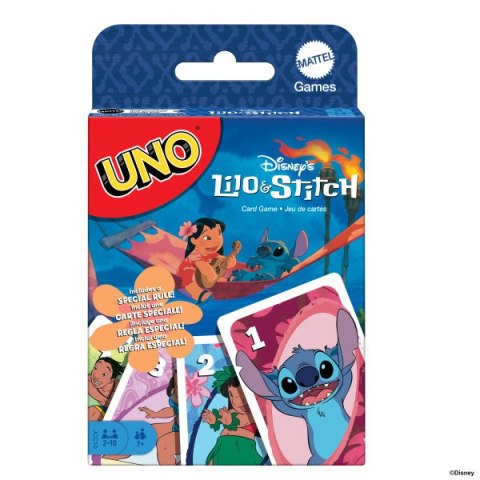 UNO Disney Lilo i Stitch Gra karciana Mattel JCC10