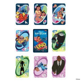 UNO Disney Lilo i Stitch Gra karciana Mattel JCC10