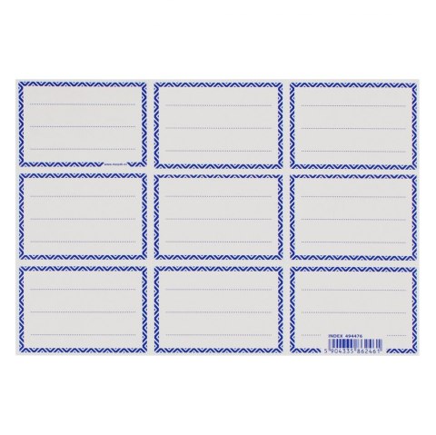 Naklejki na zeszyt Frame1 A 25 STARPAK 494476