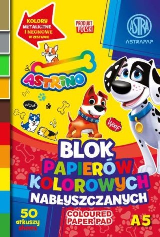 Papier kolorowy A5/50k Astrino A 10 ASTRA 106023004