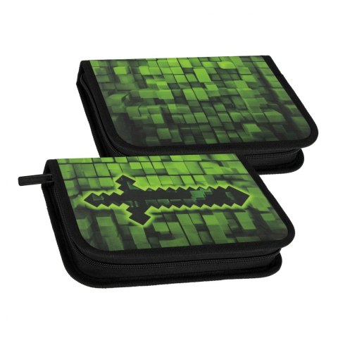 Piórnik 1zamek 2klapki bez wyposażenia Pixel STARPAK 550996