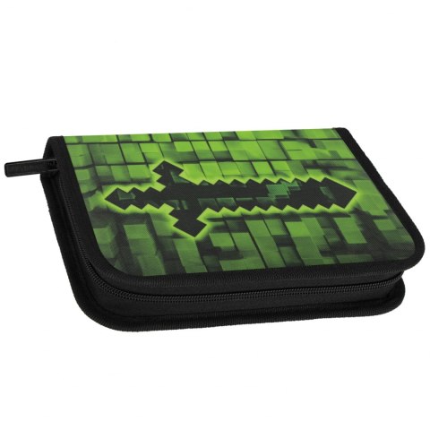 Piórnik 1zamek 2klapki bez wyposażenia Pixel STARPAK 550996