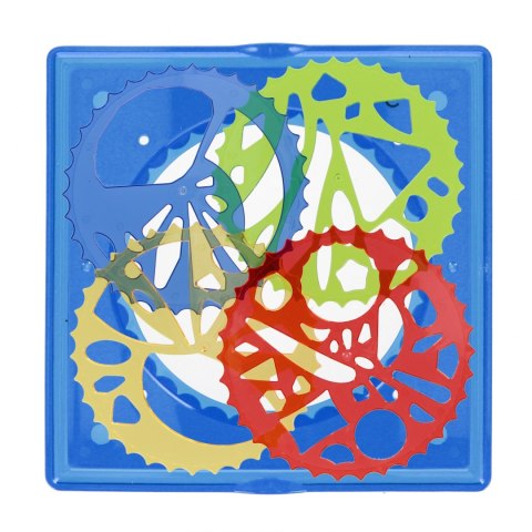 Szablon kreślarski Spirograf mix MEGA CREATIVE 547660