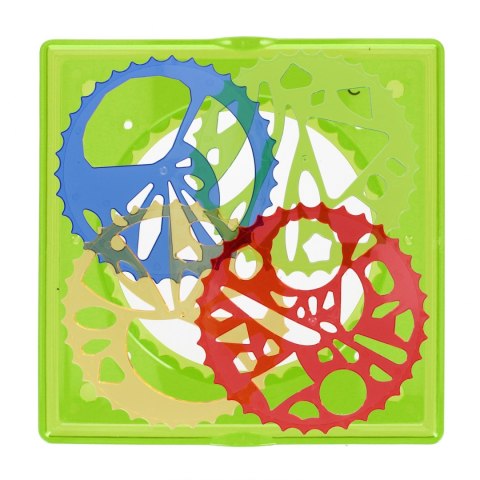 Szablon kreślarski Spirograf mix MEGA CREATIVE 547660