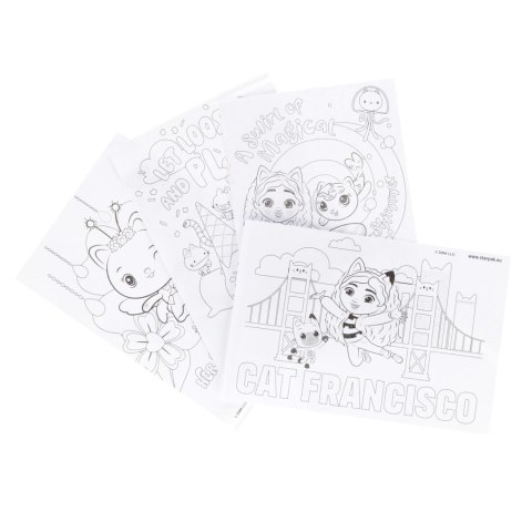 Zestaw artystyczny 28 elemntów Gabby s Dollhouse the Movie STARPAK 563075