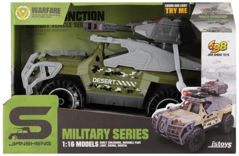 Auto Wojskowe światło/dźwięk MEGA CREATIVE 568835