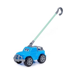 Auto do pchania terenowe 27x15x15 Deni niebieskie POLESIE 74994 WADP