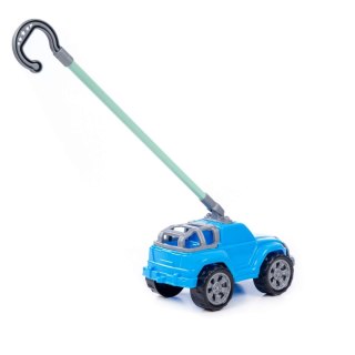 Auto do pchania terenowe 27x15x15 Deni niebieskie POLESIE 74994 WADP