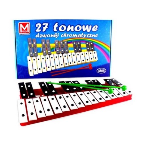 Cymbałki 27 tonów chromatyczne MAREK