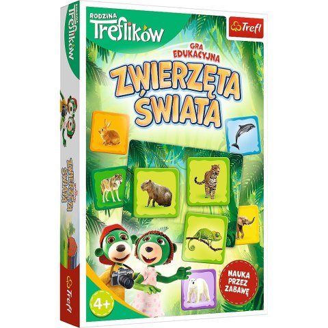 Gra Zwierzęta Świata Rodzina Treflików TREFL 02337 TREF
