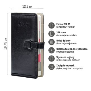 KALENDARZ KSIAZ 3/4B5 OPR TW DZIENNY ORGANIZER