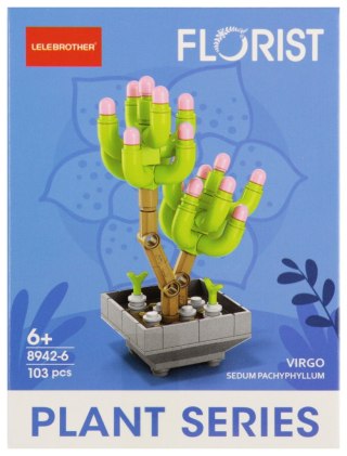 Klocki konstrukcyjne Kwiaty 71 elementów MEGA CREATIVE 567461