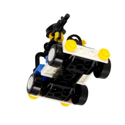 Klocki konstrukcyjne 39 elementów Policja alleBLOX 492819