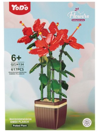 Klocki konstrukcyjne Kwiaty 617 szt. MEGA CREATIVE 567494