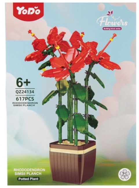 Klocki konstrukcyjne Kwiaty 617 szt. MEGA CREATIVE 567494