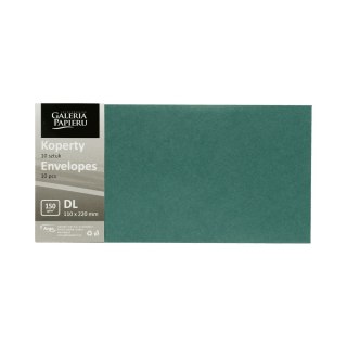 Koperta DL NK zielona perłowa GALERIA PAPIERU OP10SZT 280144 ARGO