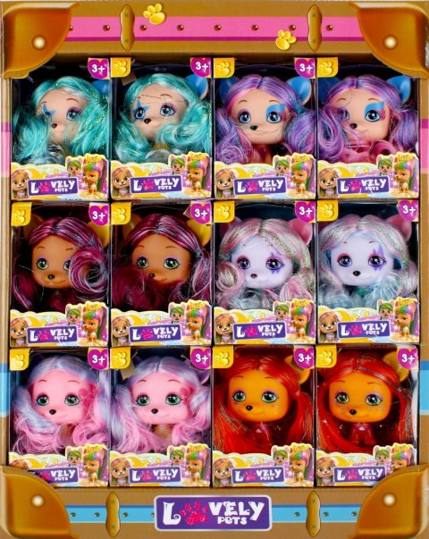 Lalka Piesek 7 cm mix MEGA CREATIVE 499058