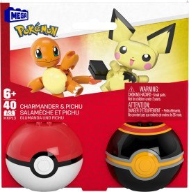MBL POKEMON POKEBALL CHARMANDER PICHU HXP13 W3
