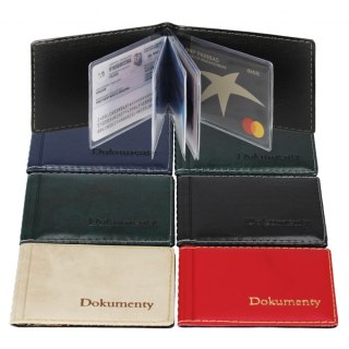 Okładka na dokumenty nowe ECO Lux NES KM PLASTIK N2KNES.