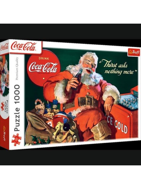 -PUZZLE 1000EL TREFL XMAS COCA-COLA PREZENT PUD6