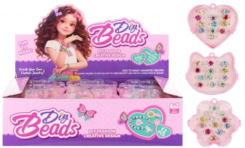 Pierścionek 12szt w etui mix MEGA CREATIVE 568670