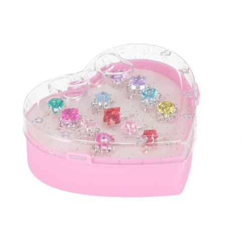 Pierścionek 12szt w etui mix MEGA CREATIVE 568670