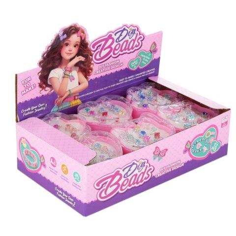 Pierścionek 12szt w etui mix MEGA CREATIVE 568670