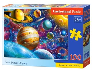 Puzzle 100 elementów Solar System Odyssey CASTORLAND B-111077