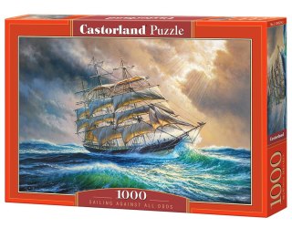 Puzzle 1000 elementów CASTORLAND C-104529 Sailing Against All Odds