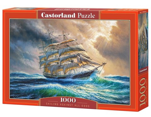 Puzzle 1000 elementów CASTORLAND C-104529 Sailing Against All Odds