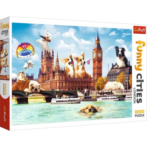 Puzzle 1000 elementów Psy w Londynie TREFL 10596 TR