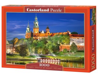 Puzzle 1000 elementów Wawel Castle by night, Poland CASTORLAND C-103027