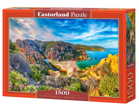 Puzzle 1500 el. Costa Paradiso, Sardinia, Italy CASTORLAND C-152254