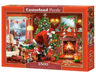 Puzzle 1500 el. Santa s Special Delivery CASTORLAND C-152100