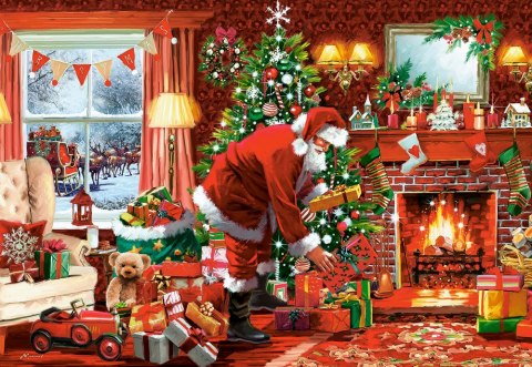 Puzzle 1500 el. Santa s Special Delivery CASTORLAND C-152100