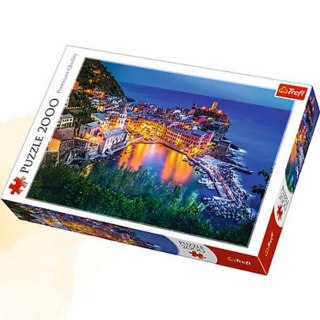 Puzzle 2000 elementów Vernazza o zmroku TREFL 27086