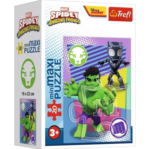 Puzzle 20el miniMaxi Trefl 21133 Niesamowity Spidey TREFL 21133 TR