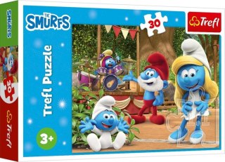 Puzzle 30el Smerfetka I Smerfy TREFL 18312 TR