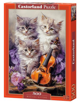 Puzzle 500 el. Musical Kittens CASTORLAND B-53988