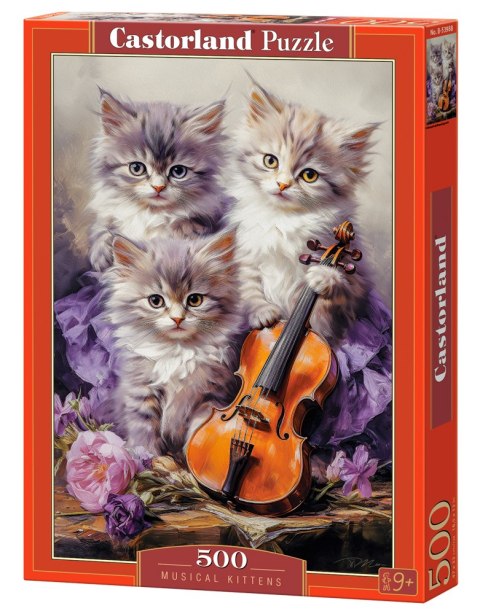 Puzzle 500 el. Musical Kittens CASTORLAND B-53988