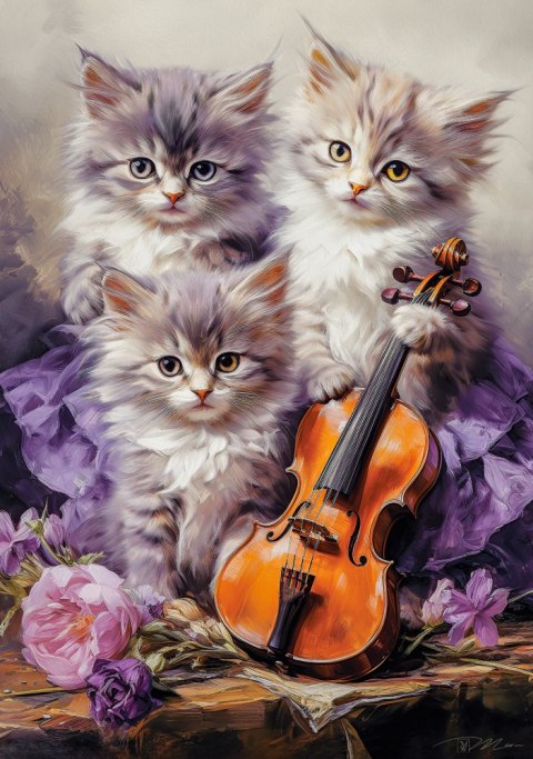 Puzzle 500 el. Musical Kittens CASTORLAND B-53988