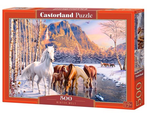 Puzzle 500 el. Winter Melt CASTORLAND B-53704