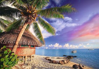 Puzzle 500 elementów Wyspa Bora-Bora TREFL 37485 TR
