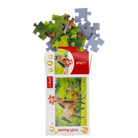 Puzzle 54el TREFL 19725 mini Świat Koni PUD TREFL 19725 TR