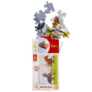 Puzzle 54el TREFL 19727 mini Świat koni PUD TREFL 19727 TR
