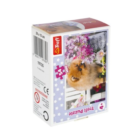 Puzzle 54el TREFL 19735 mini Urocze zwierzątka PUD TREFL 19735 TR