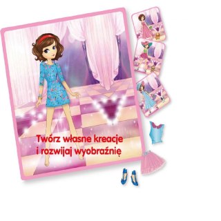 Układanka magnetyczna Modna Dama 19X4X26 plx PUD SMILY PLAY SP82938AN