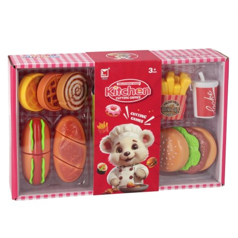 Zestaw kuchenny jedzenie MEGA CREATIVE 568657