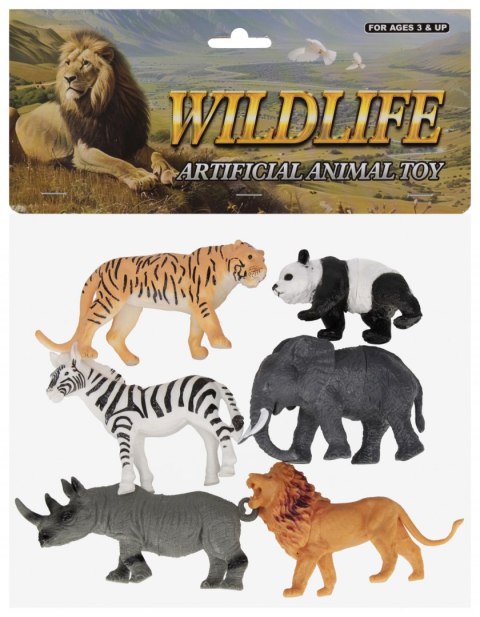 Zwierzęta Dzikie figurki MEGA CREATIVE 549728