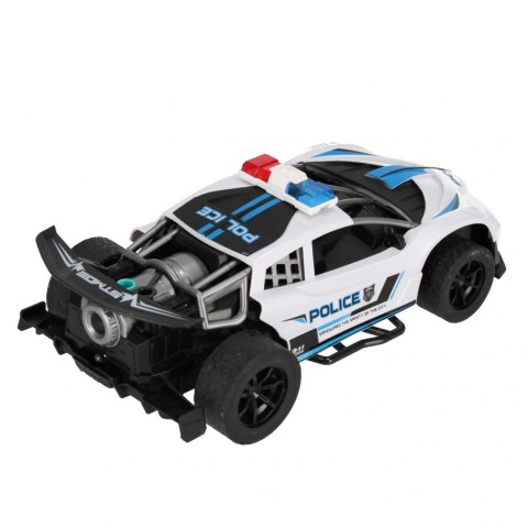 Auto Policja zdalnie sterowane z efektem pary MEGA CREATIVE 571223